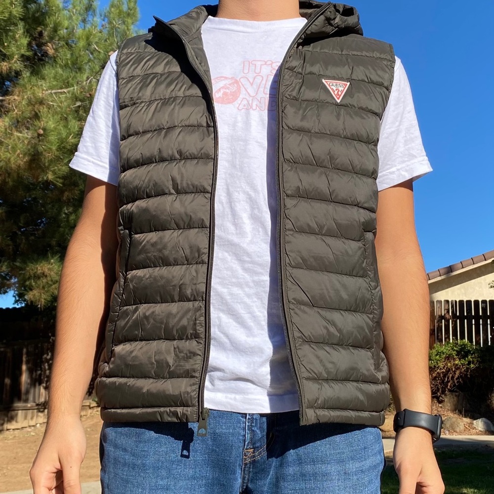 Green Guess Vest